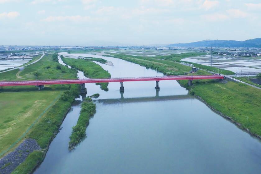 赤丸農産の近郊に広がる自然