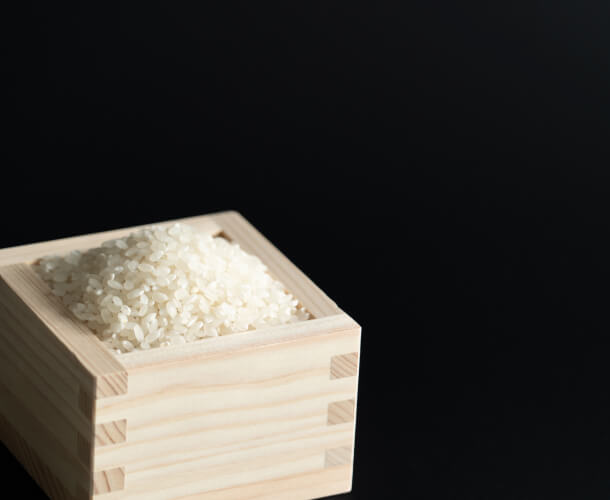 升に入った赤丸米