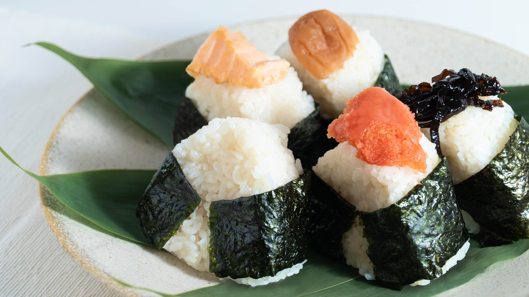 おにぎり処赤丸農産で作ったおにぎり