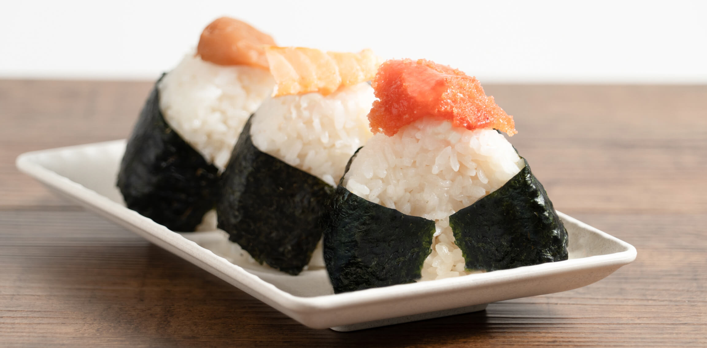 おにぎり処赤丸農産で作ったおにぎり